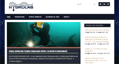 Desktop Screenshot of hydrolab.it